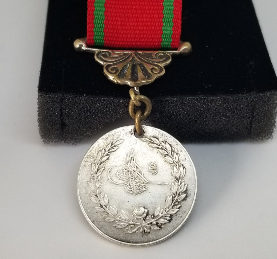 OSMANLI DÖNEMİ GÜMÜŞ YUNAN HARBİ MADALYASI