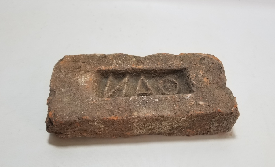 ÜZERİ RUMCA YAZILI OSMANLI DÖNEMİ NADİR TUĞLA