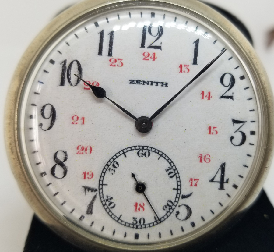 ZENİTH MARKA ANTİKA CEP SAATİ