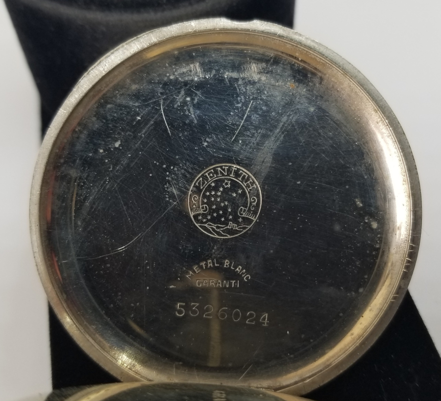 ZENİTH MARKA ANTİKA CEP SAATİ