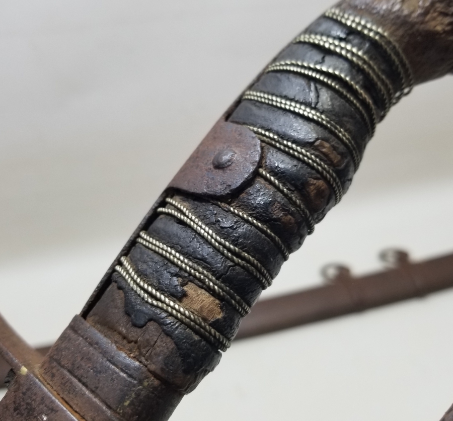 1. DÜNYA SAVAŞI DÖNEMİ NADİR FORMDA OLUKLU OSMANLI AĞIR SÜVARİ KILICI