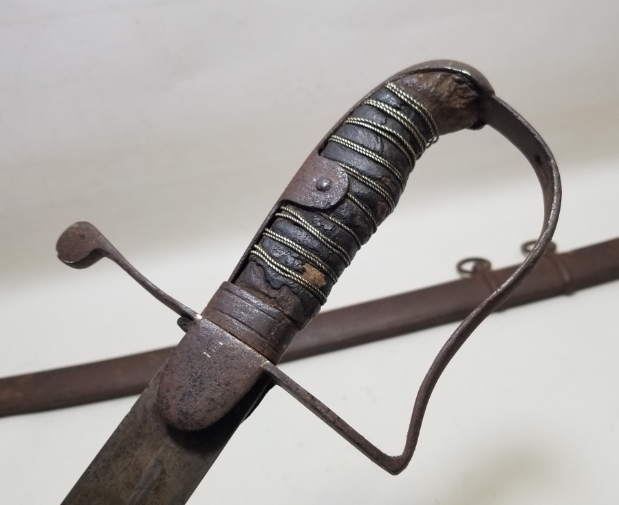 1. DÜNYA SAVAŞI DÖNEMİ NADİR FORMDA OLUKLU OSMANLI AĞIR SÜVARİ KILICI