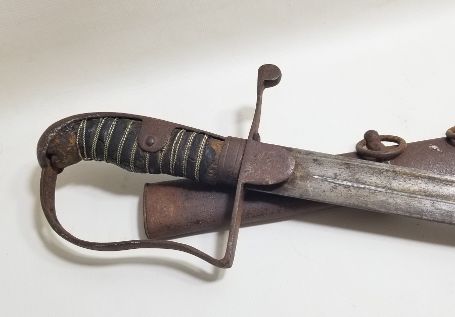 1. DÜNYA SAVAŞI DÖNEMİ NADİR FORMDA OLUKLU OSMANLI AĞIR SÜVARİ KILICI