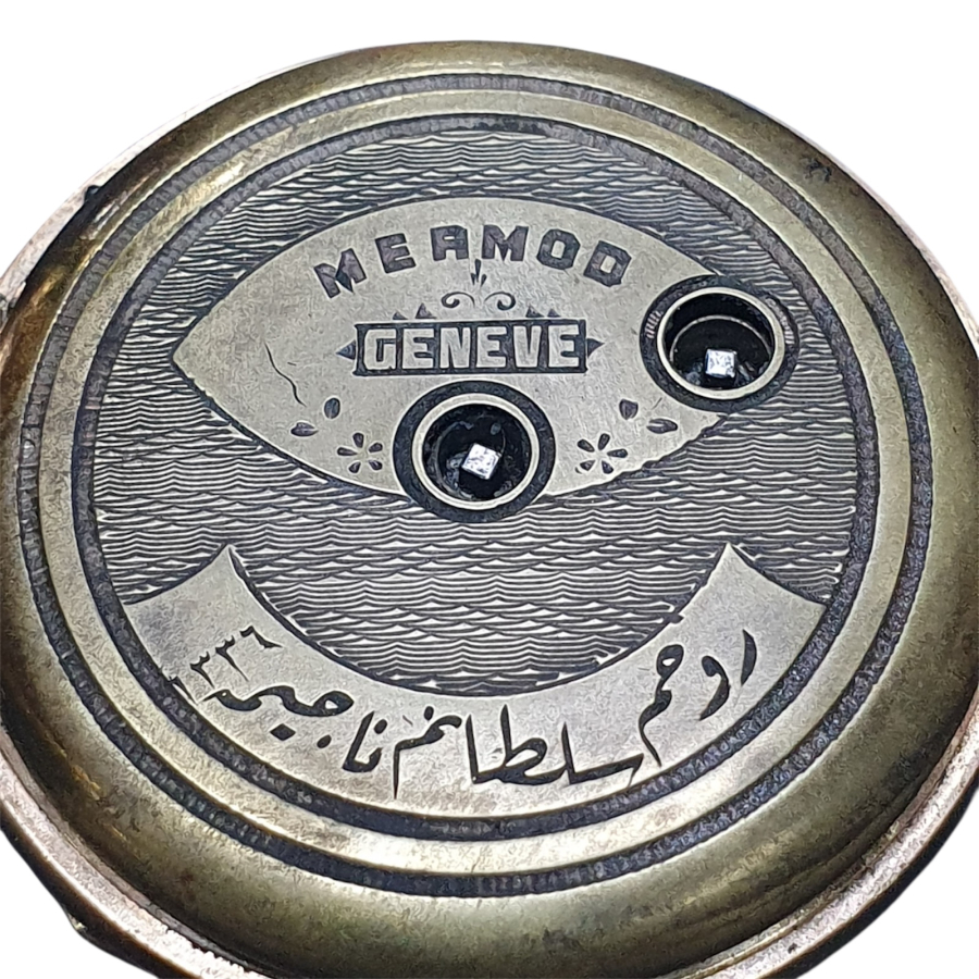 ANTİKA KURMALI İSKELET MODEL CEP SAATİ