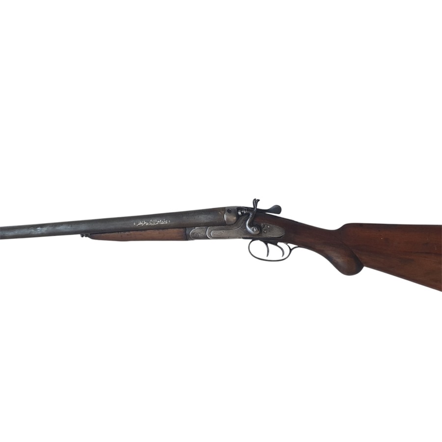 OSMANLI DÖNEMİ BELÇİKA YAPIMI NADİR İLK DÖNEM ÇİFTE TÜFEK