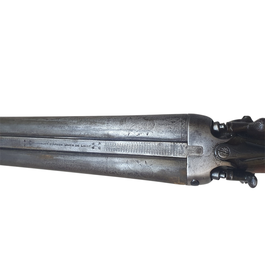 OSMANLI DÖNEMİ BELÇİKA YAPIMI NADİR İLK DÖNEM ÇİFTE TÜFEK