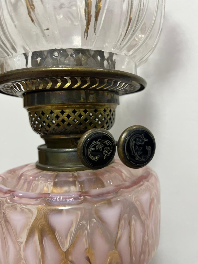 MERMER KAİDELİ OSMANLI DÖNEMİ NADİR TİPTE GAZ LAMBASI 