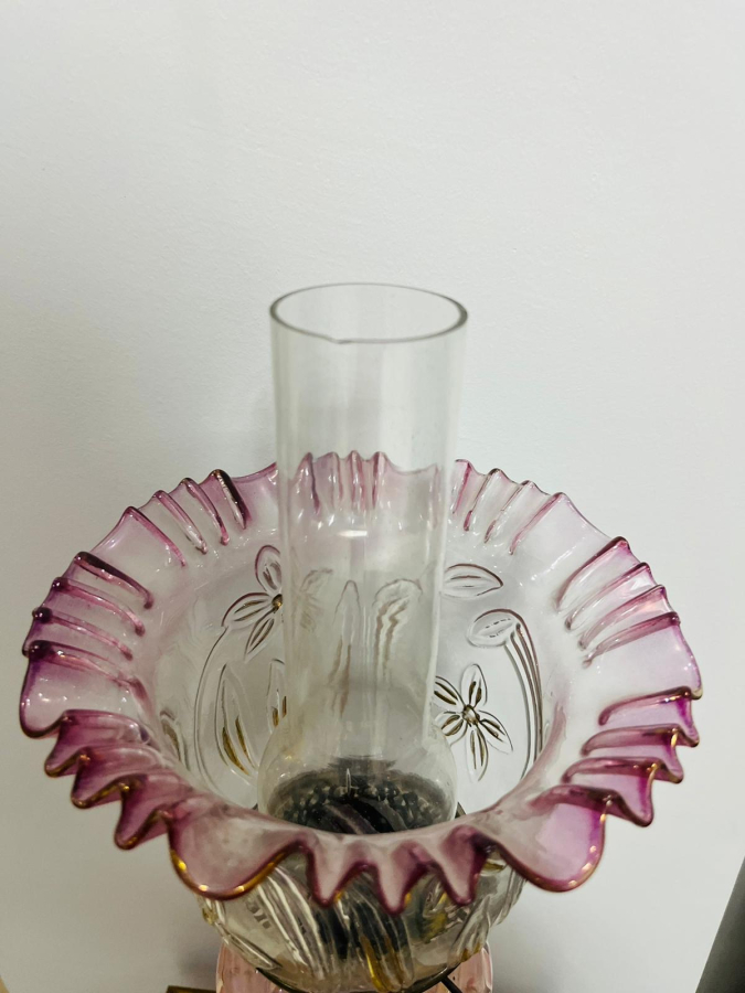 MERMER KAİDELİ OSMANLI DÖNEMİ NADİR TİPTE GAZ LAMBASI 