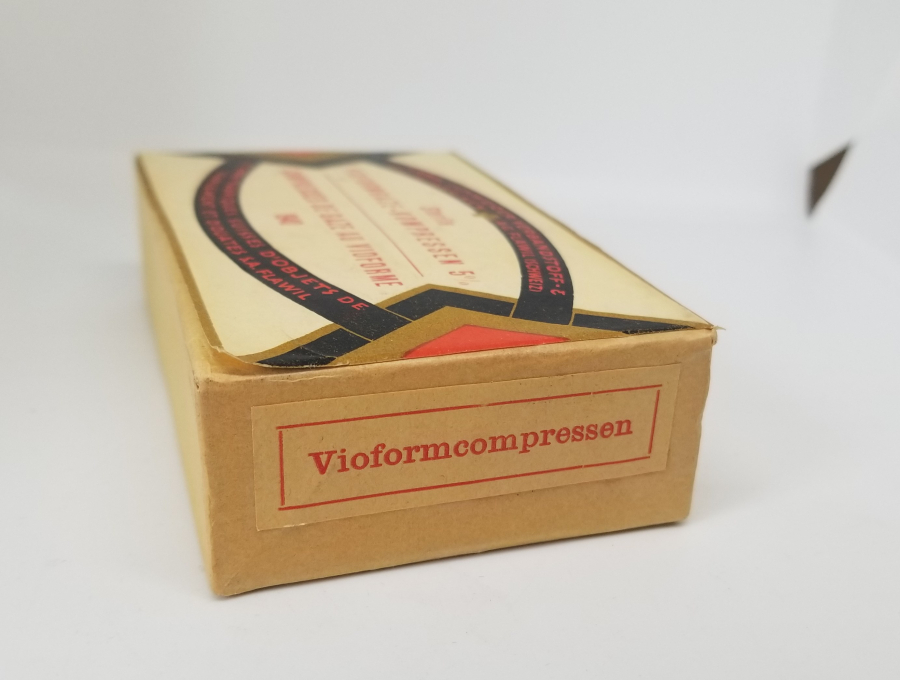 2. DÜNYA SAVAŞI DÖNEMİ AÇILMAMIŞ PAKETİNDE GAZLI BEZ