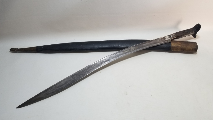 GÜMÜŞ ÇAKMA İŞÇİLİKLİ OSMANLI DÖNEMİ KILIÇ