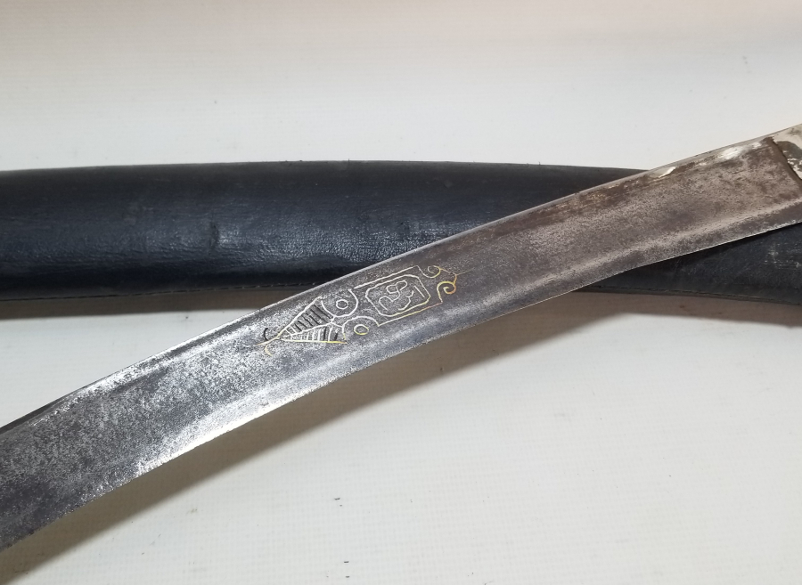 GÜMÜŞ ÇAKMA İŞÇİLİKLİ OSMANLI DÖNEMİ KILIÇ