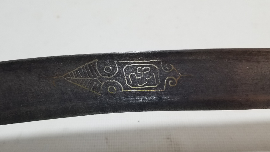 GÜMÜŞ ÇAKMA İŞÇİLİKLİ OSMANLI DÖNEMİ KILIÇ