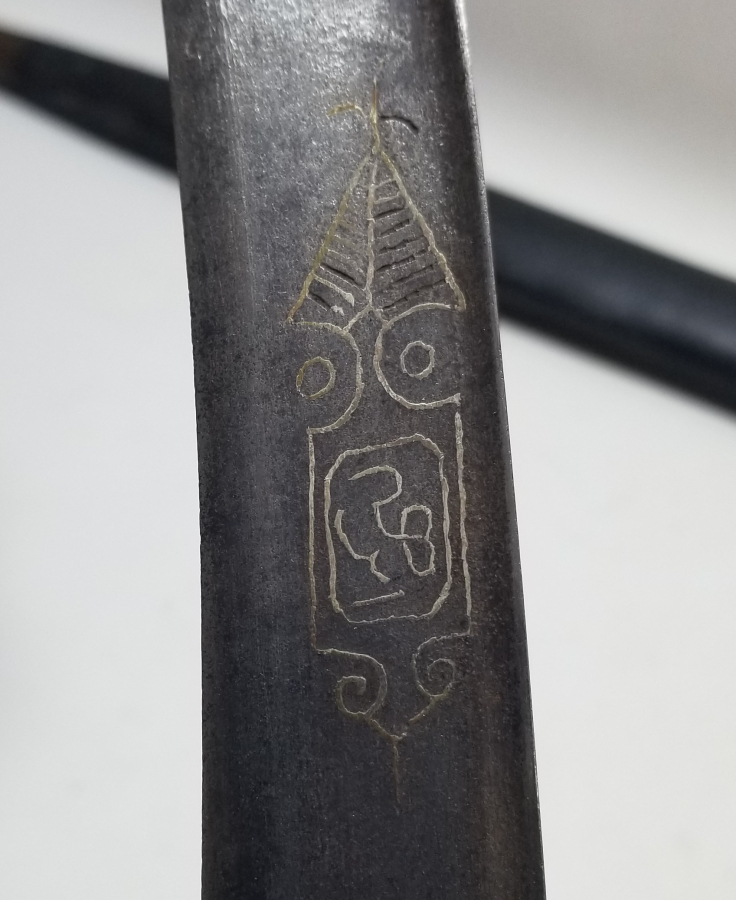 GÜMÜŞ ÇAKMA İŞÇİLİKLİ OSMANLI DÖNEMİ KILIÇ