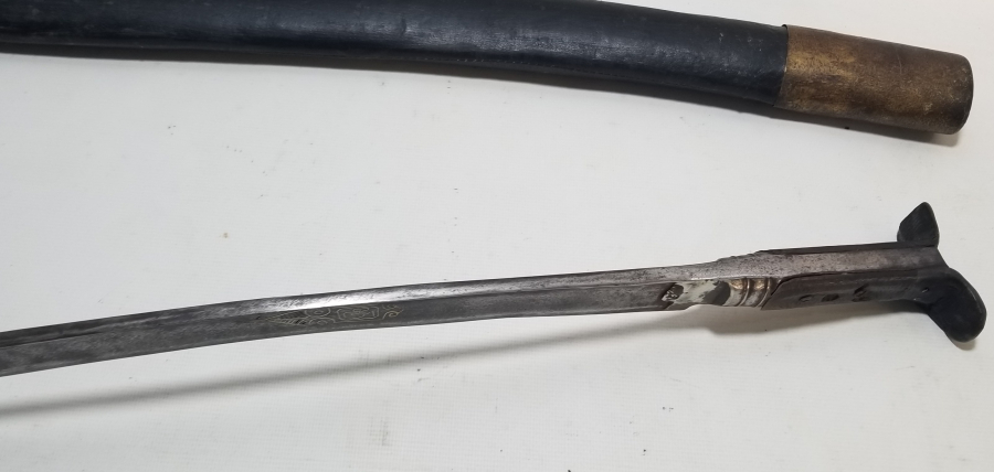 GÜMÜŞ ÇAKMA İŞÇİLİKLİ OSMANLI DÖNEMİ KILIÇ