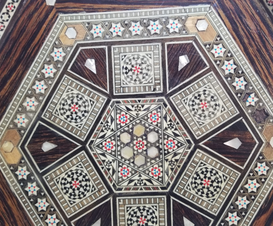 MARKÜTERİ İŞÇİLİKLİ OSMANLI DÖNEMİ NADİR KAHVE TEPSİSİ