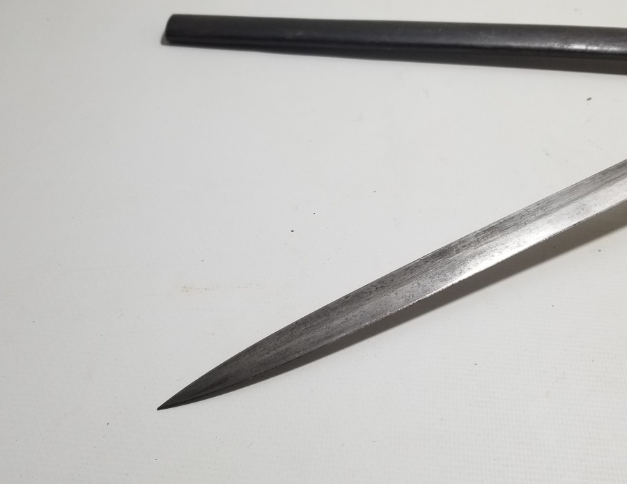 OSMANLI DÖNEMİ ALLAH BİZİMLE YAZILI NADİR BOYDA TOPÇU KILICI - TOPÇU SUBAYI'NIN SON SAVUNMA KILICI