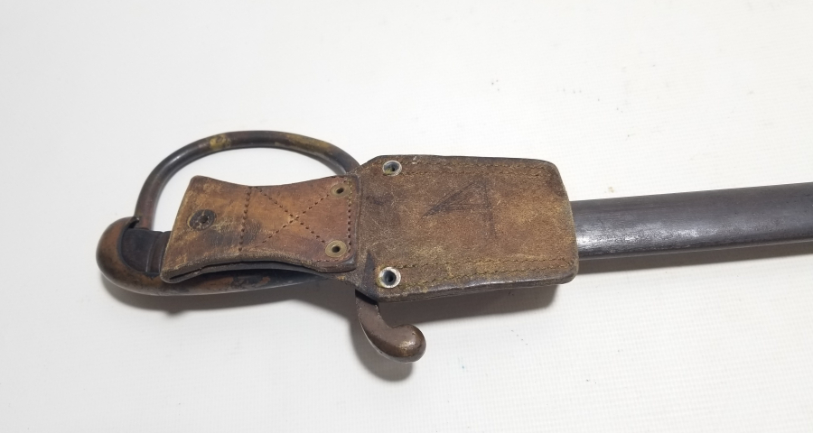 OSMANLI DÖNEMİ ALLAH BİZİMLE YAZILI NADİR BOYDA TOPÇU KILICI - TOPÇU SUBAYI'NIN SON SAVUNMA KILICI