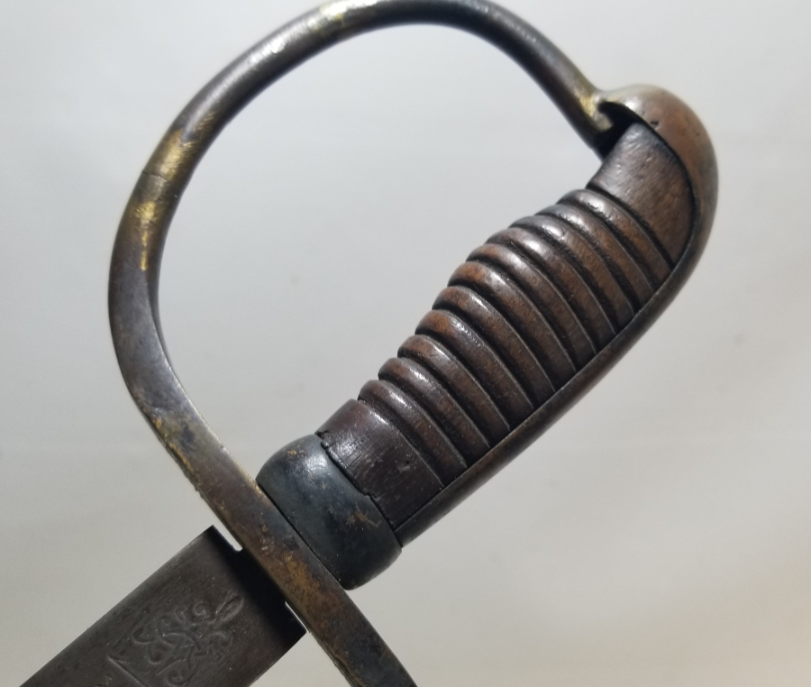 OSMANLI DÖNEMİ ALLAH BİZİMLE YAZILI NADİR BOYDA TOPÇU KILICI - TOPÇU SUBAYI'NIN SON SAVUNMA KILICI