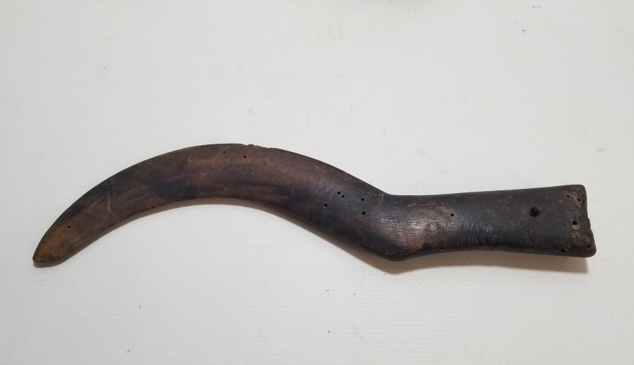 OSMANLI DÖNEMİ ÇOK NADİR BOYNUZ GÜREŞÇİ STRİGİLİSİ - YAĞ TEMİZLEME APARATI