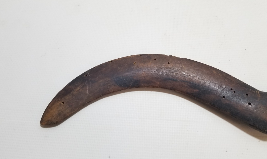 OSMANLI DÖNEMİ ÇOK NADİR BOYNUZ GÜREŞÇİ STRİGİLİSİ - YAĞ TEMİZLEME APARATI