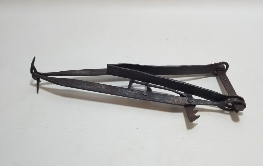 OSMANLI DÖNEMİ EL YAPIMI NADİR KÖSTEBEK KAPANI - KÖSTEBEK TUZAĞI