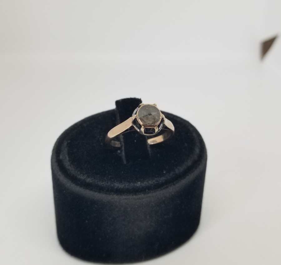 OSMANLI DÖNEMİ İRİ TAŞLI TEK TAŞ ELMAS YÜZÜK