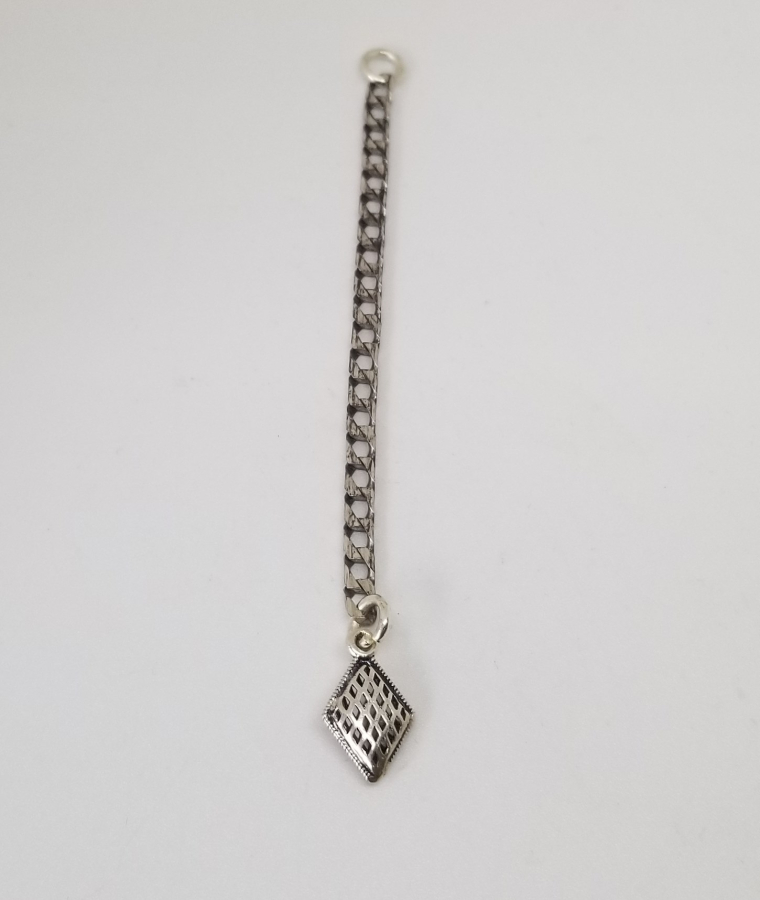 ÖZEL YAPIM GÜMÜŞ TESPİH PÜSKÜLÜ