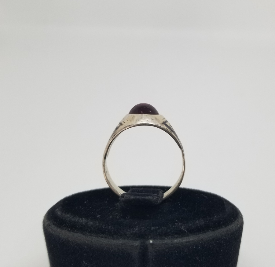 ÖZEL YAPIM SAVAT İŞÇİLİKLİ SİYAH AKİK YÜZÜK