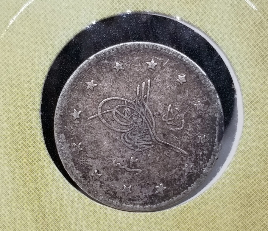 SULTAN MEHMET REŞAT HAN DÖNEMİ GÜMÜŞ 2 KURUŞ MECİDİYE