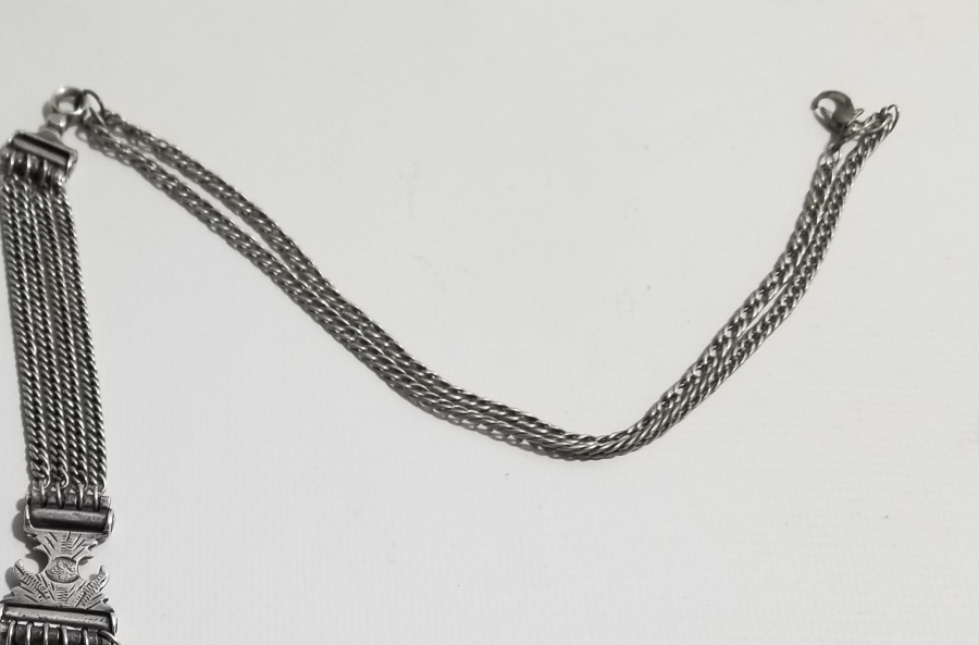 OSMANLI DÖNEMİ TUĞRALI GÜMÜŞ CEP SAATİ KÖSTEĞİ