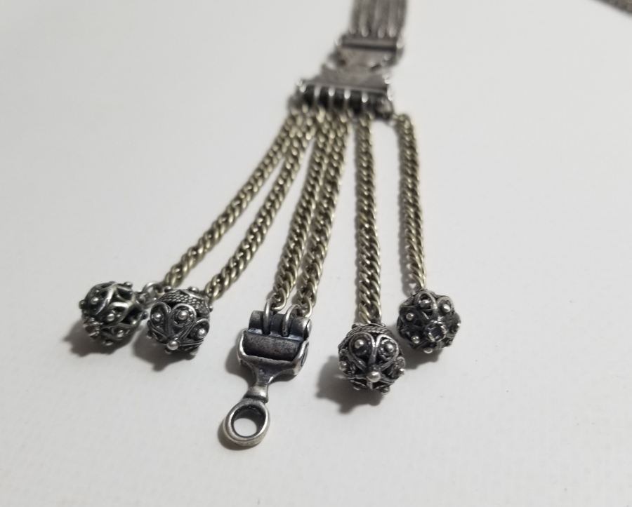 OSMANLI DÖNEMİ TUĞRALI GÜMÜŞ CEP SAATİ KÖSTEĞİ