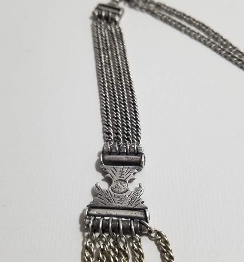 OSMANLI DÖNEMİ TUĞRALI GÜMÜŞ CEP SAATİ KÖSTEĞİ