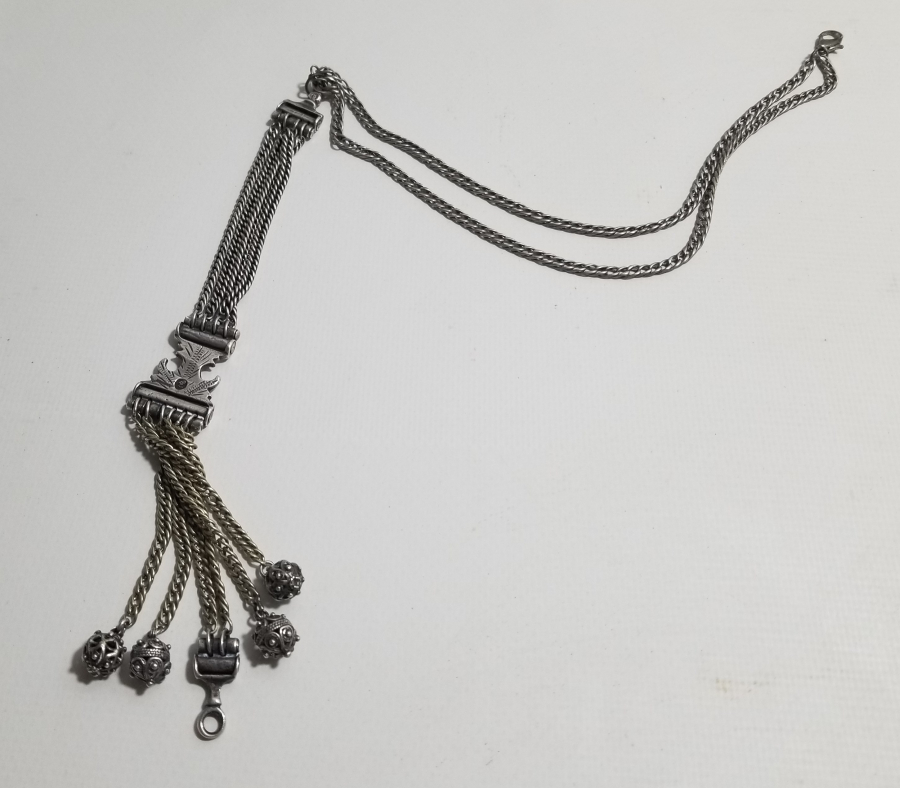 OSMANLI DÖNEMİ TUĞRALI GÜMÜŞ CEP SAATİ KÖSTEĞİ