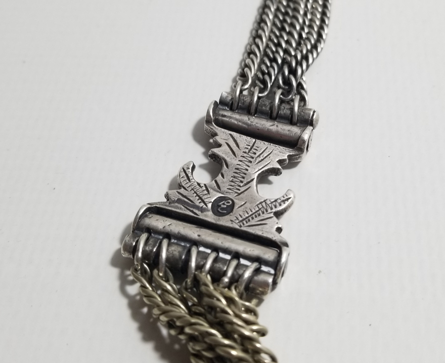 OSMANLI DÖNEMİ TUĞRALI GÜMÜŞ CEP SAATİ KÖSTEĞİ