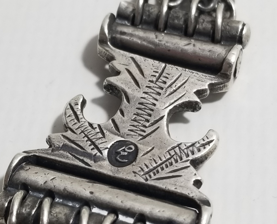 OSMANLI DÖNEMİ TUĞRALI GÜMÜŞ CEP SAATİ KÖSTEĞİ