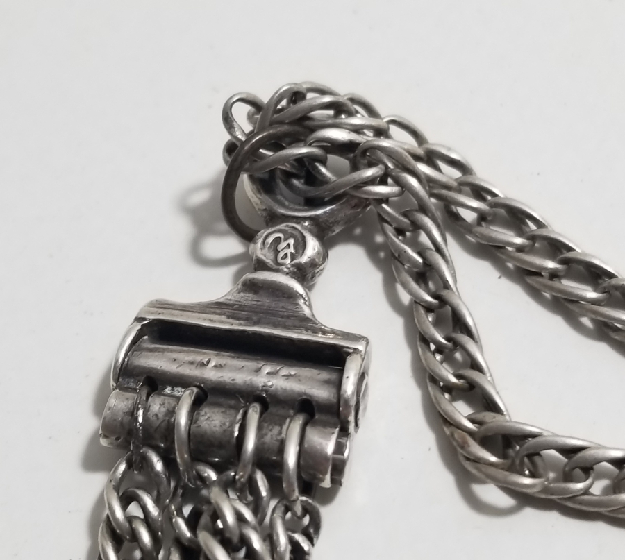 OSMANLI DÖNEMİ TUĞRALI GÜMÜŞ CEP SAATİ KÖSTEĞİ