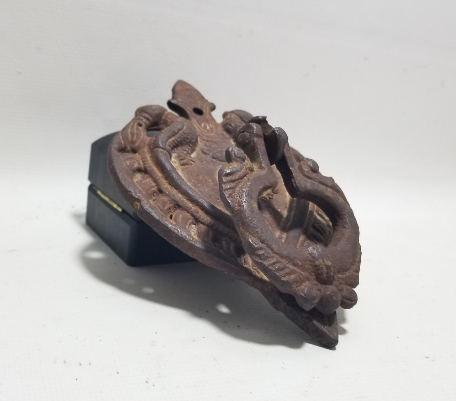 KABARTMA İŞÇİLİKLİ OSMANLI DÖNEMİ ÇOK NADİR KAPI TOKMAĞI