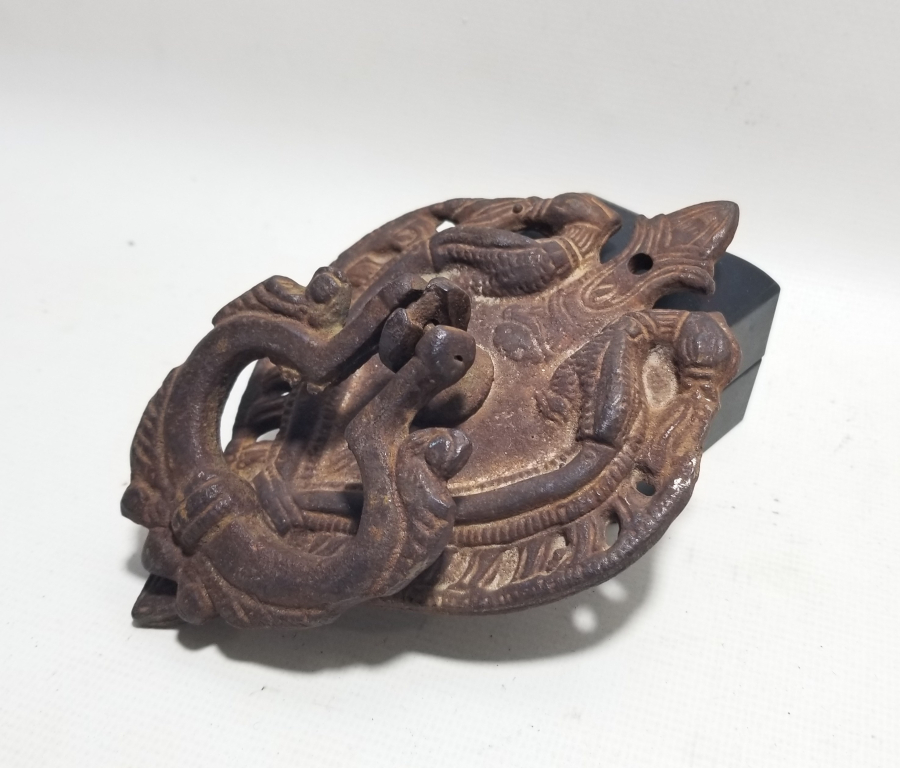 KABARTMA İŞÇİLİKLİ OSMANLI DÖNEMİ ÇOK NADİR KAPI TOKMAĞI