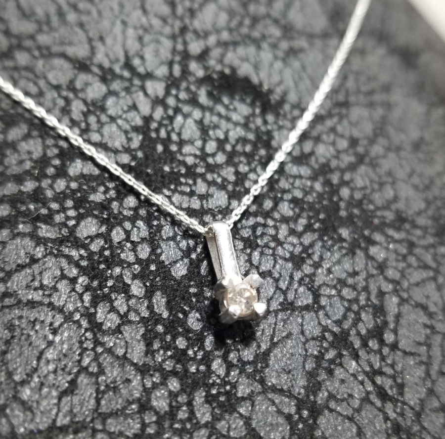 PIRLANTA TAŞLI ÖZEL YAPIM KOLYE