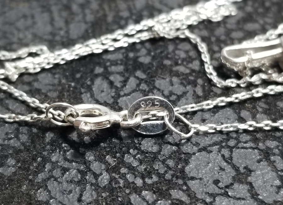 PIRLANTA TAŞLI ÖZEL YAPIM KOLYE