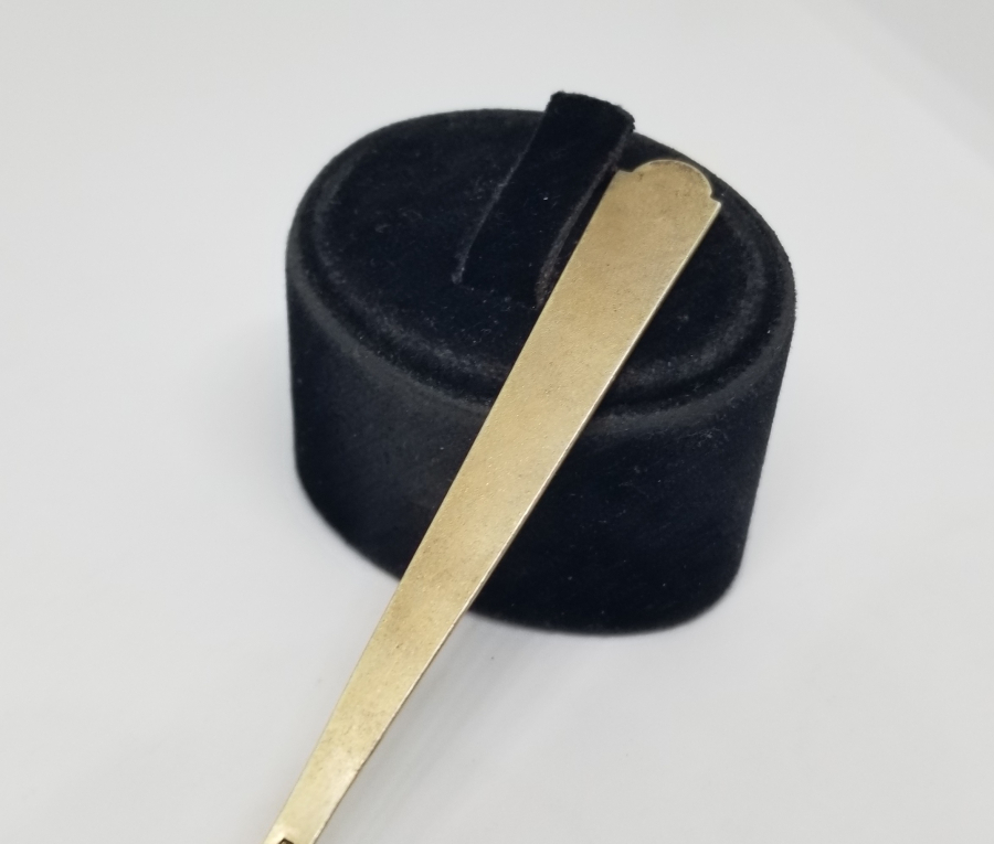 ORAK ÇEKİÇ DAMGALI ANTİKA MİNELİ RUS GÜMÜŞ PEYNİR ÇATALI