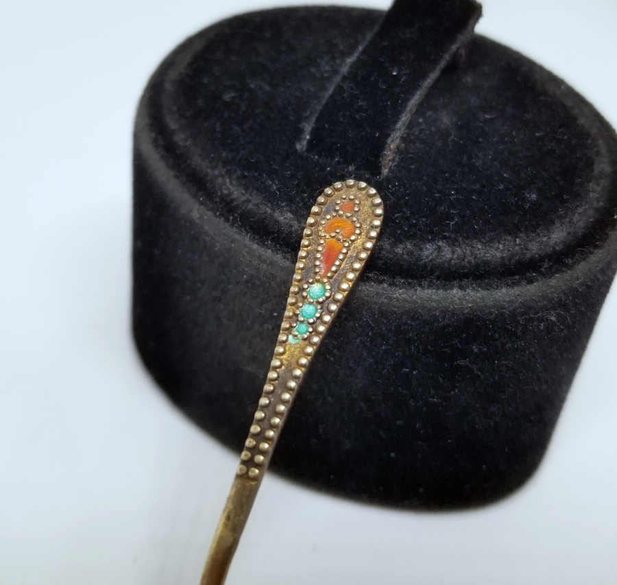 ORAK ÇEKİÇ DAMGALI ANTİKA RUS GÜMÜŞ HAYVAR KAŞIĞI