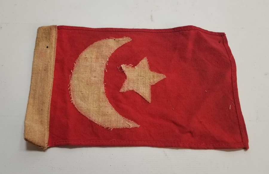 OSMANLI DÖNEMİ ÇOK NADİR GÖĞÜS BAYRAĞI