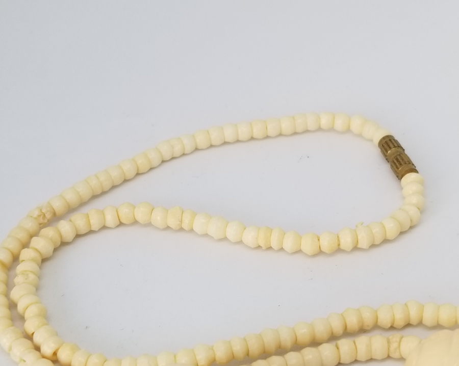 OSMANLI DÖNEMİ EL YAPIMI KEMİK GERDANLIK