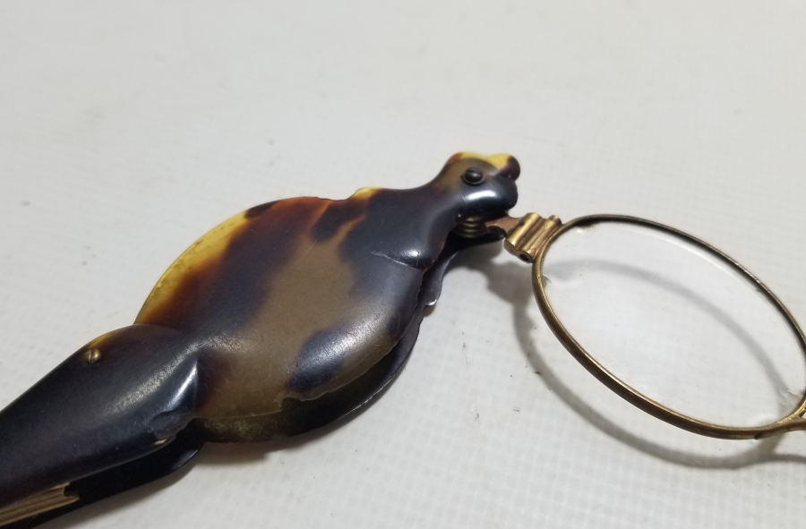 OSMANLI DÖNEMİ NADİR TİPTE BAĞA OKUMA GÖZLÜĞÜ