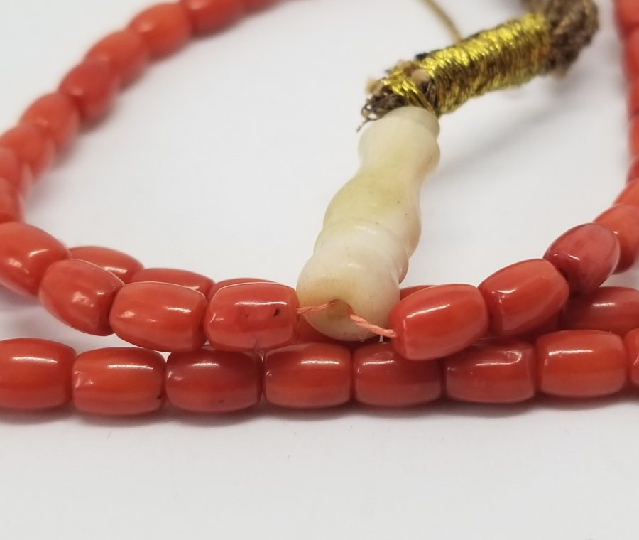 OSMANLI DÖNEMİ NADİR MERCAN NAMAZ - ZİKİR TESPİHİ