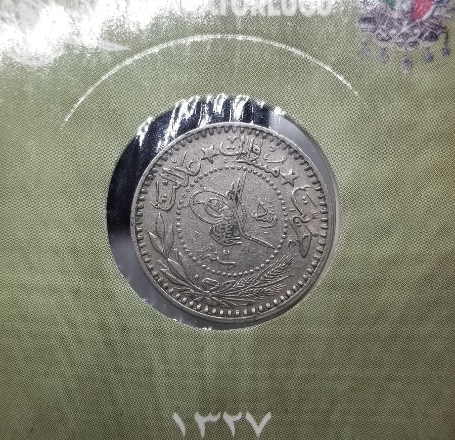 MEHMET REŞAT HAN DÖNEMİ KOLEKSİYONLUK NİKEL 10 PARA