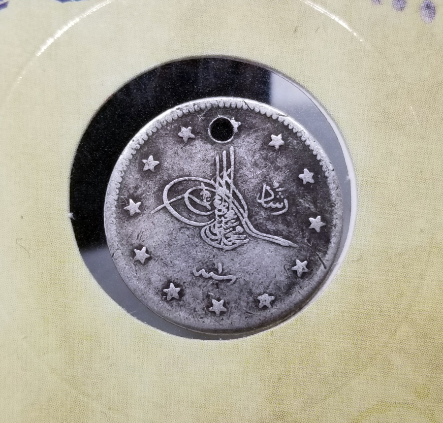 SULTAN MEHMET REŞAT HAN DÖNEMİ GÜMÜŞ 2 KURUŞ MECİDİYE