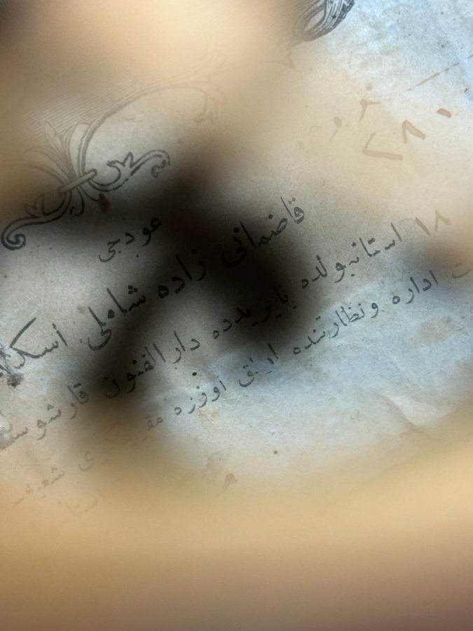 ORJİNAL ETİKETİYLE OSMANLI DÖNEMİ EL YAPIMI İZMİR İŞİ UD