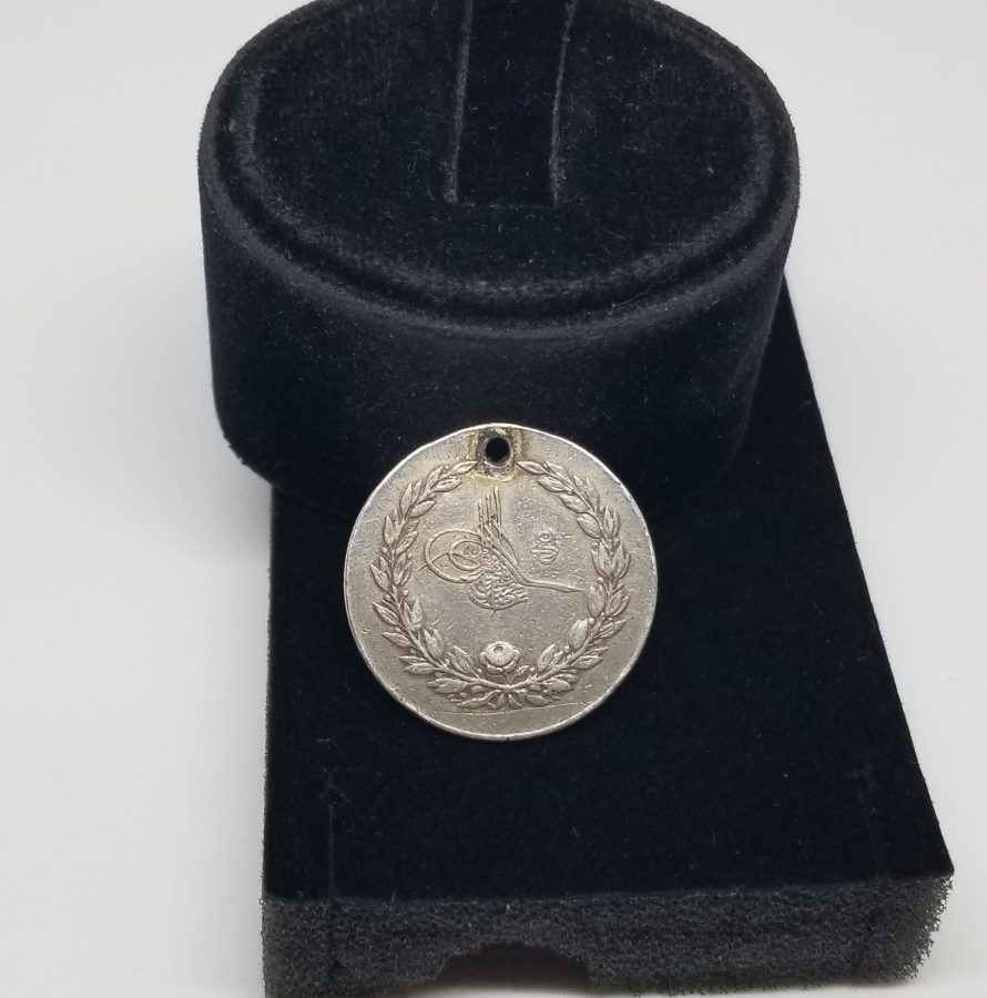 OSMANLI DÖNEMİ GÜMÜŞ YUNAN HARBİ MADALYASI